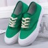 fashion ladies shoes in china lace-up women canvas shoes